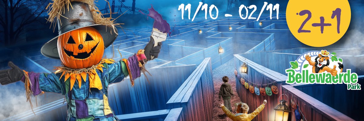 Bellewaerde Park - Halloween 2+1